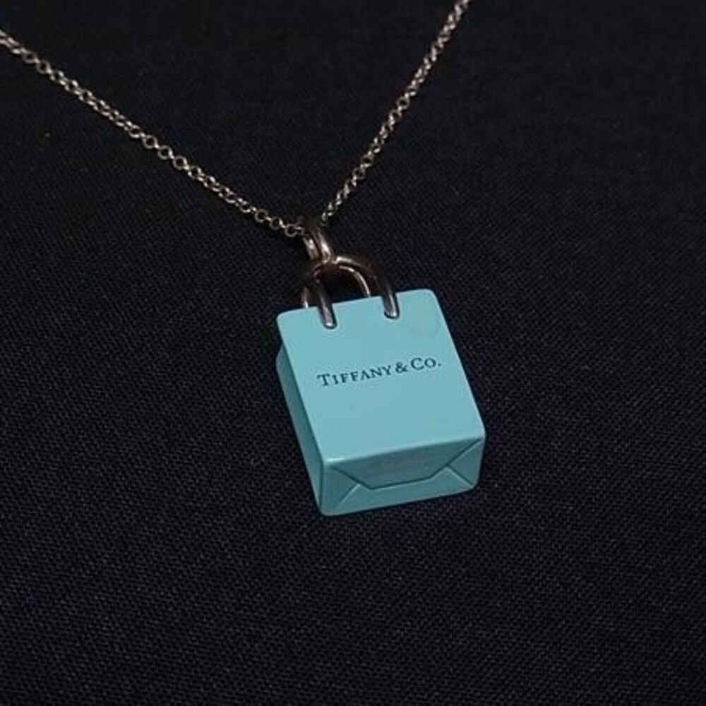 TIFFANY Blue Necklace - Picture 2 of 3